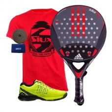 PACK ADIDAS ZUKUR CTRL Y WILSON KAOS SAFETY AMARILLO